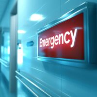 Emergency room in hospital and nurses are working to help emergency patients.