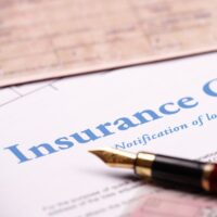 Blank insurance claim form